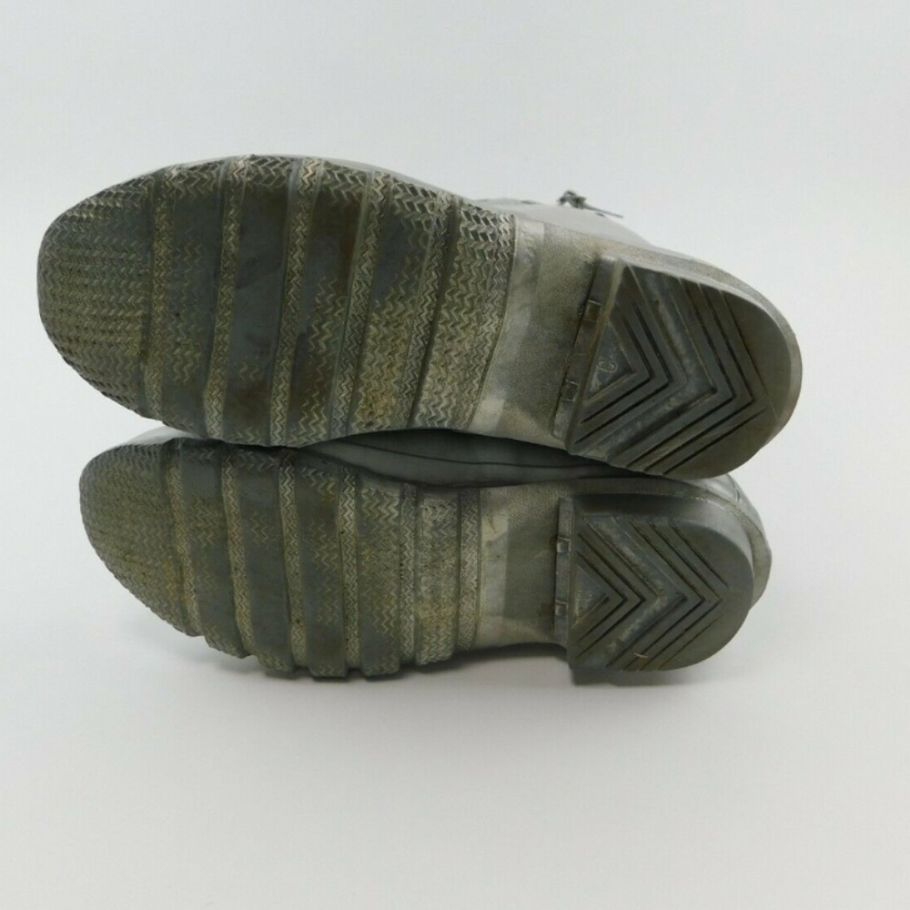 Hunter Original Tall Matte Metallic Silver Boots - Picture 7 of 8